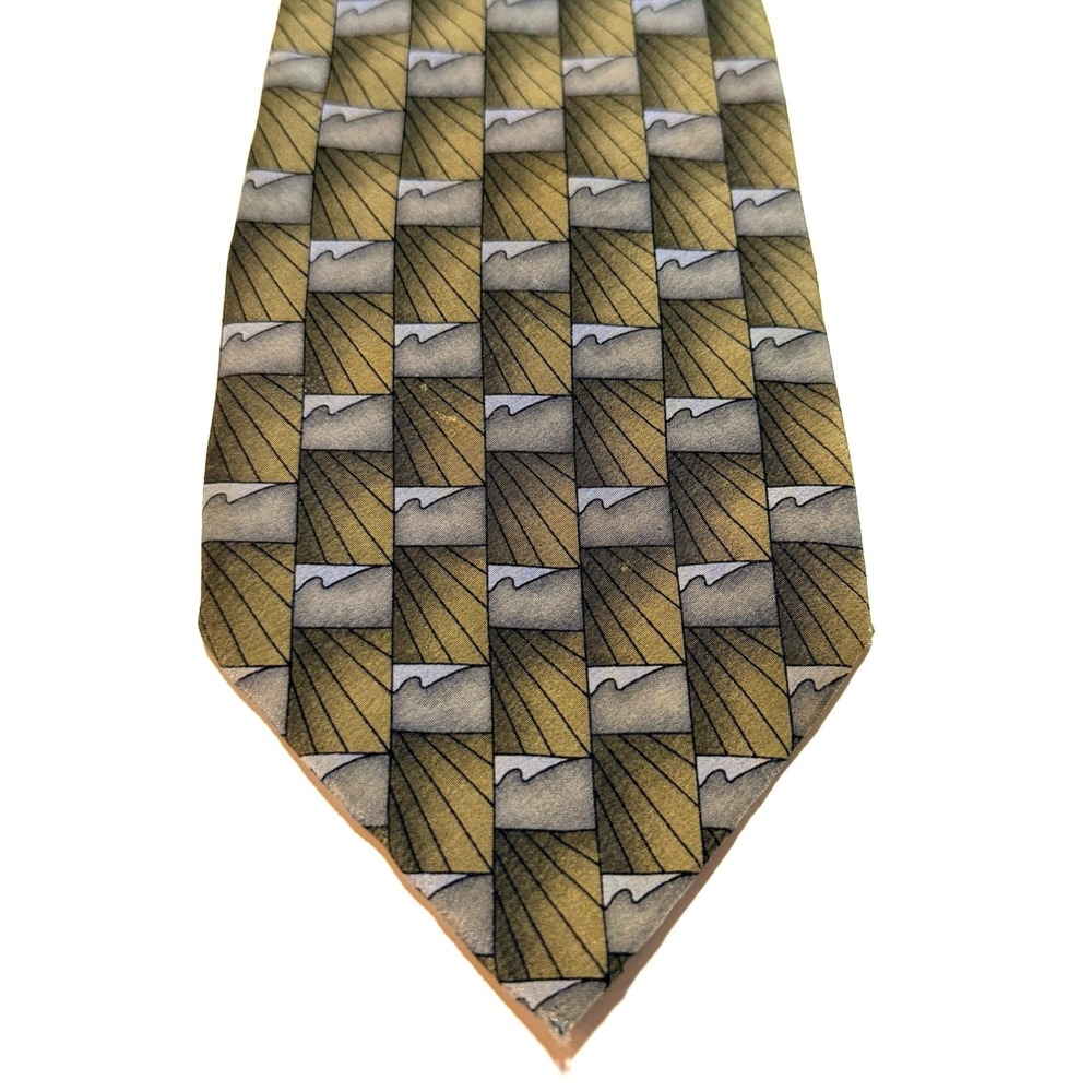 Grateful Dead Necktie Early Morning Rain Ninth Set Silk Vintage 1996 Tie